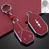 For BYD Formula Leopard 5 8 Titanium 3 7 Electric Car Key Fob Cover Key Case with Keychain Key Premium Leather Protective Shell