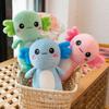 Peluche Axolotl Cartone Animato Kawaii Salamandra Super Morbida Animale Peluche Bambola Arredamento per la Casa Carino Regalo per Amici Halloween
