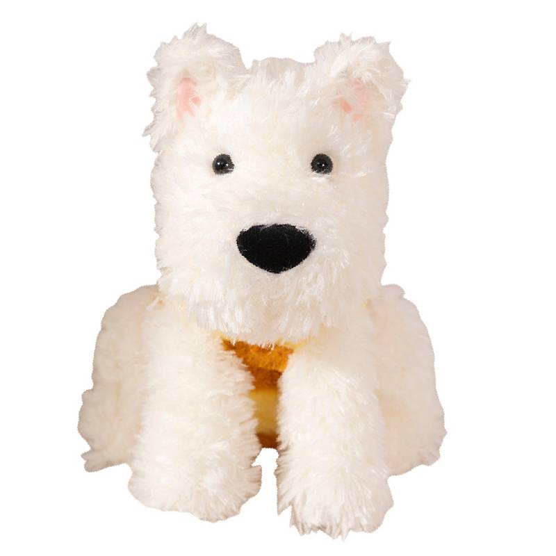 

Highland West White Terrier Shark Dog Plush Toy Cartoon Animals Fill Pillow Doll Bee,25cm/9.84in