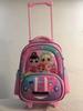16-Inch Round Rod Schoolbag, Student Tie Rod Schoolbag, Boys And Girls, Children'S Dual-Purpose Backpack, Backpack 3-6 Level Burden Reduction