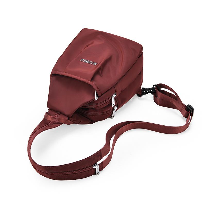 Women's Backpack Large Capacity Shoulder Bag Multifunctional Crossbody Chest Bag