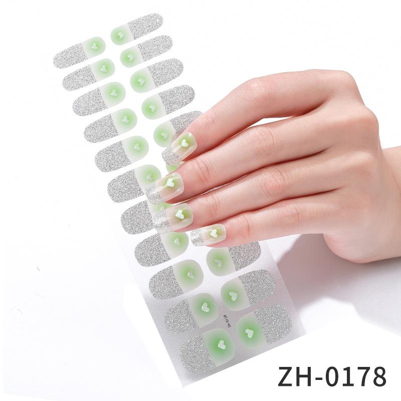 Beauty Nail Stickers Decoration Ice Stars Love Cartoon 5D Three-dimensional Nail Art Stickers Mix