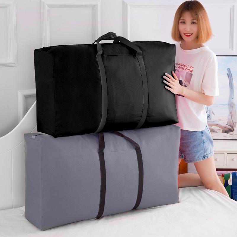 Large Capacity Portable Quilt Storage and Moving Bag - Thickened Oxford Cloth