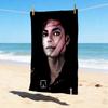 Michael Jackson Stilvolles Digitaldruck Strandtuch Schnelltrocknende Saugfähige Decke Für Strand Pool Fitnessstudio Reisen