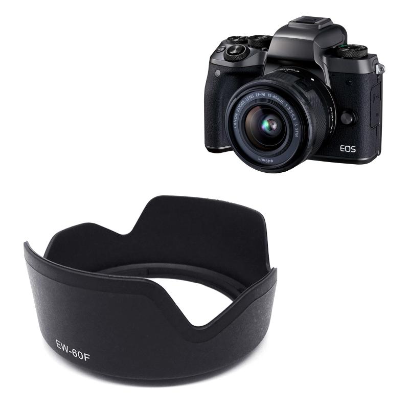 EW60F EW-60F Camera Lens Hood Protect Lens for EF-M 18-150mm f/3.5-6.3 IS for STM 55mm Replaces EW-60F Lens