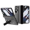 Anti-scratch Phone Case For Oppo Find N2 5G,Hinge Protection Kickstand PC Phone Cover with Screen Film