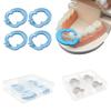 4/8Pcs Dental Rubber Dam Clamps Dam Rubber Barrier Clip Resin Materials Autoclavable 134℃ Dentist Tools Dental Lab Tool