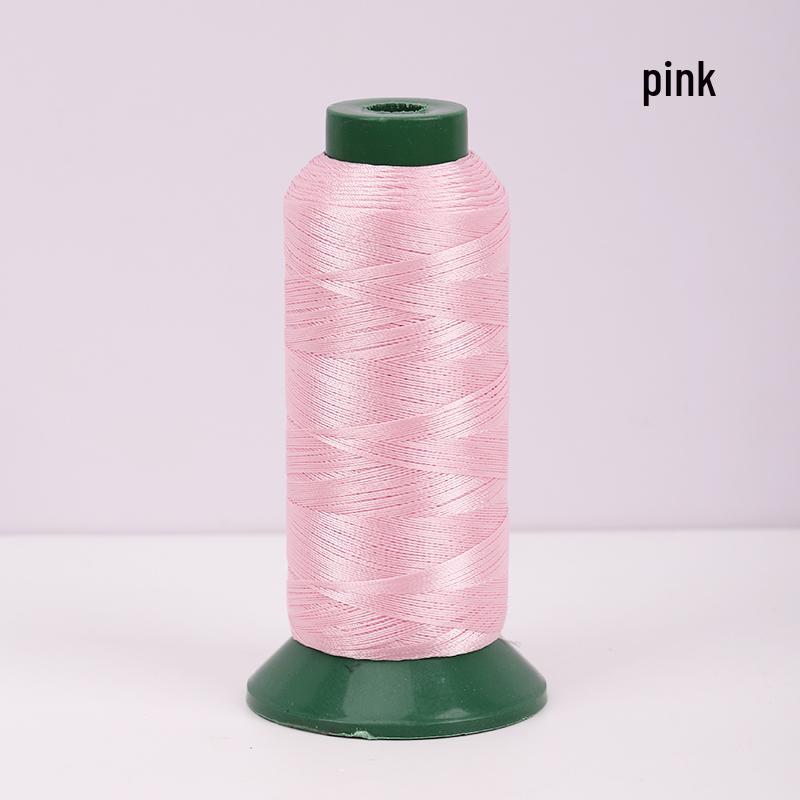 Sewing Machine Leather Thread: 210D/3 Ply High-Strength Mercersized Nylon for Handcrafts, Sofas, and Thick Fabrics