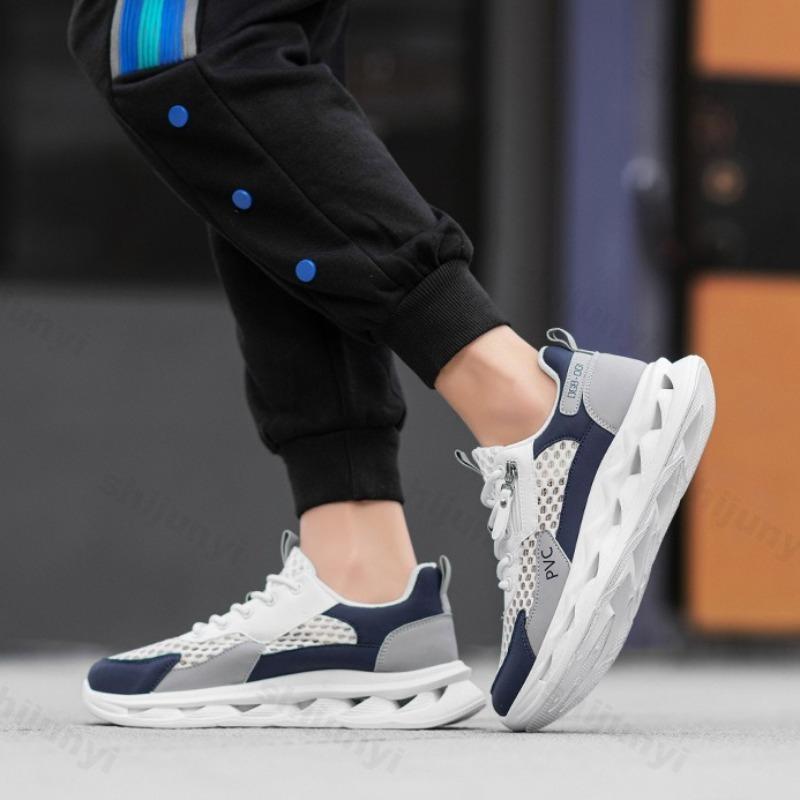 Fashion Men's Fashion Trend Casual Sports Shoes 2025 Autumn New Fly Weave Mesh Breathable Versatile Low Top Comfortable Chunky sneakers