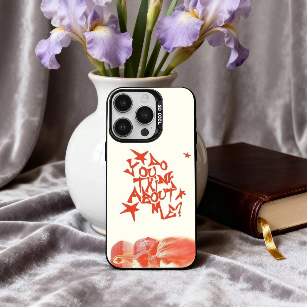 ATP A-Album By N-Nsqk-K Phone Case For iPhone17,16,15,14,13,12,11 Plus,Pro Max Black Candy silver phone case iPhone15