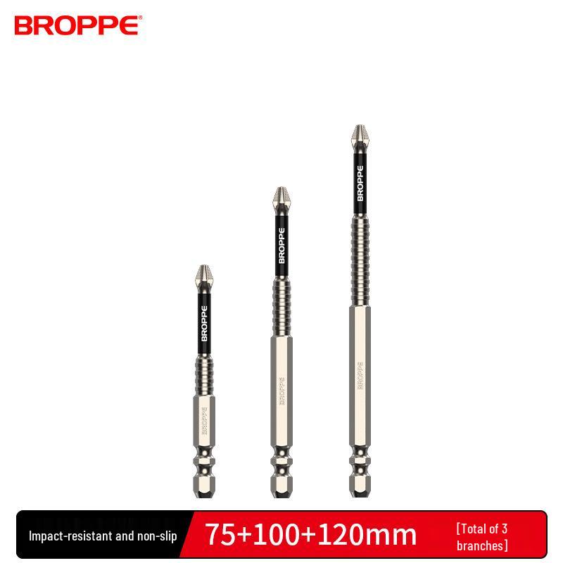 Pulai Magnetic Impact-Resistant Phillips Screwdriver Bit Set