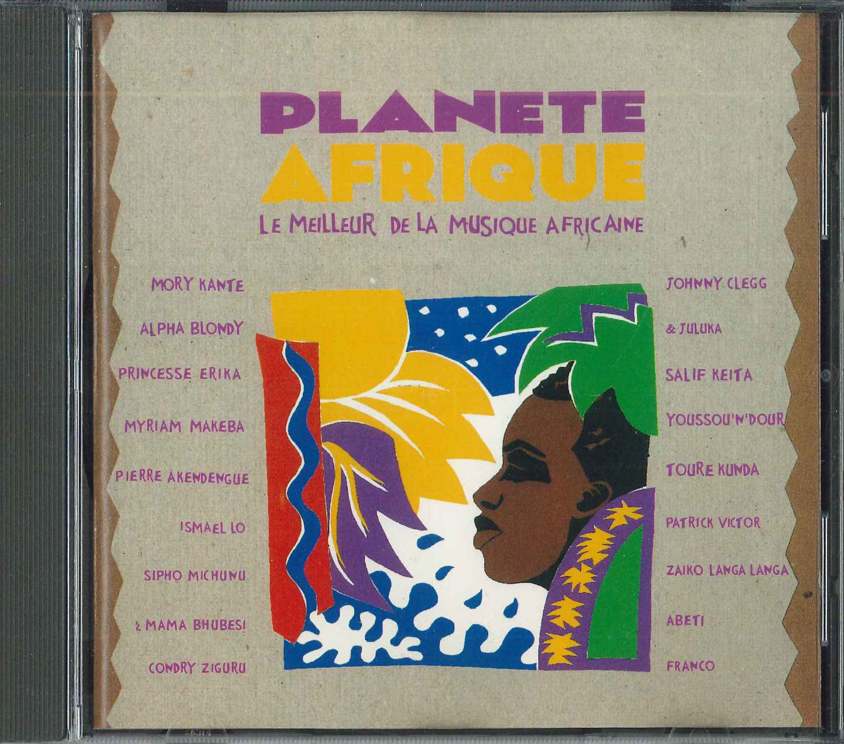 

CD VARIOUS - Planete Afrique 354188 DECLIC COMMUNIC 1991 Germany World Music Used
