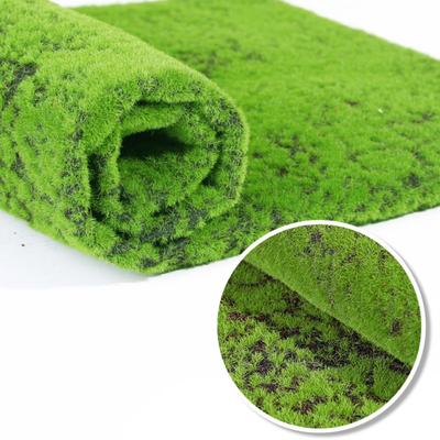 DIY Grama Musgo Artificial Tapete Musgo Artificial Vida Eterna Realista Verde 50*50cm Folha de Musgo Simulação Arranjos Florais
