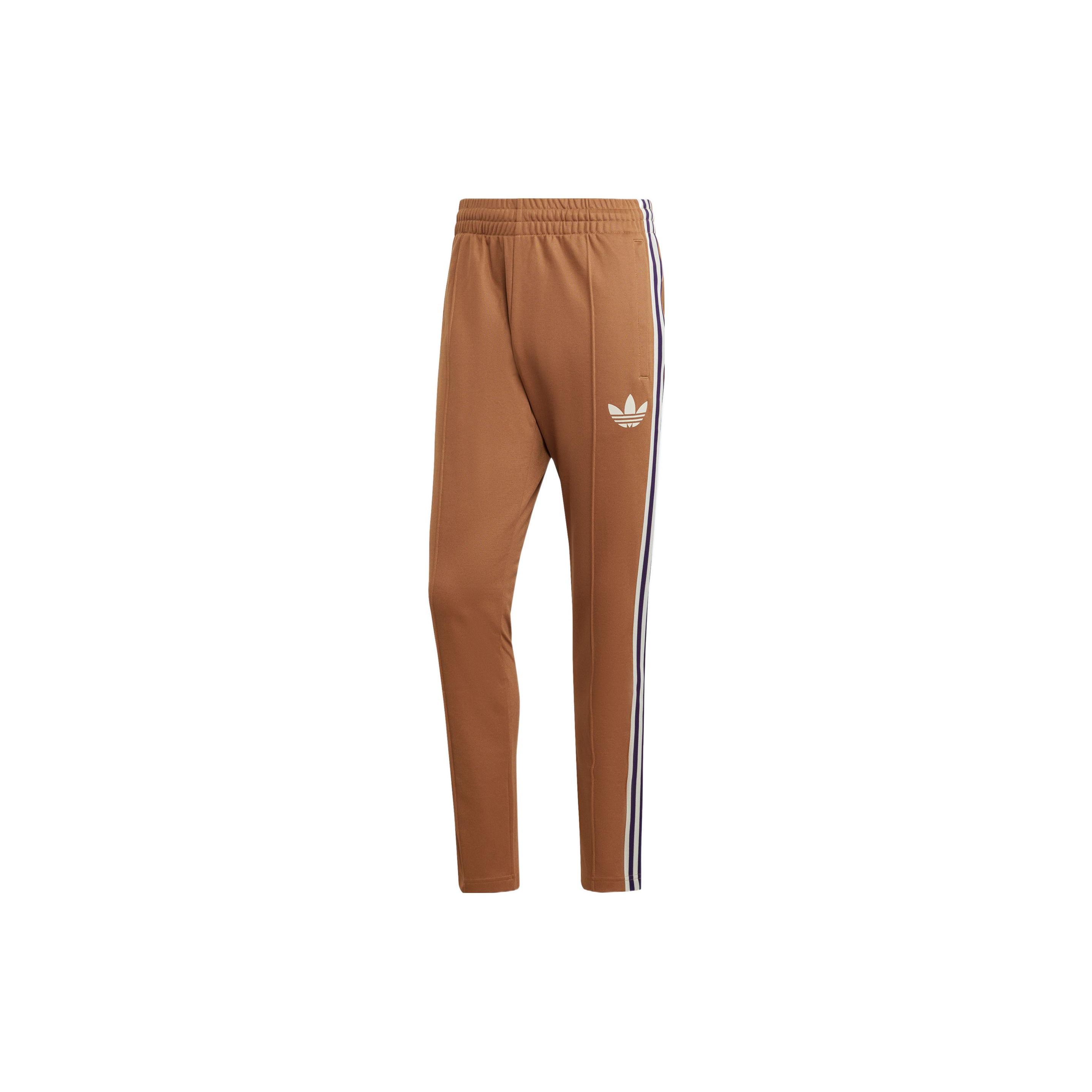 

Adidas Originals Adicolor Heritage Now Striped Track Pants Brown IB3430 XS