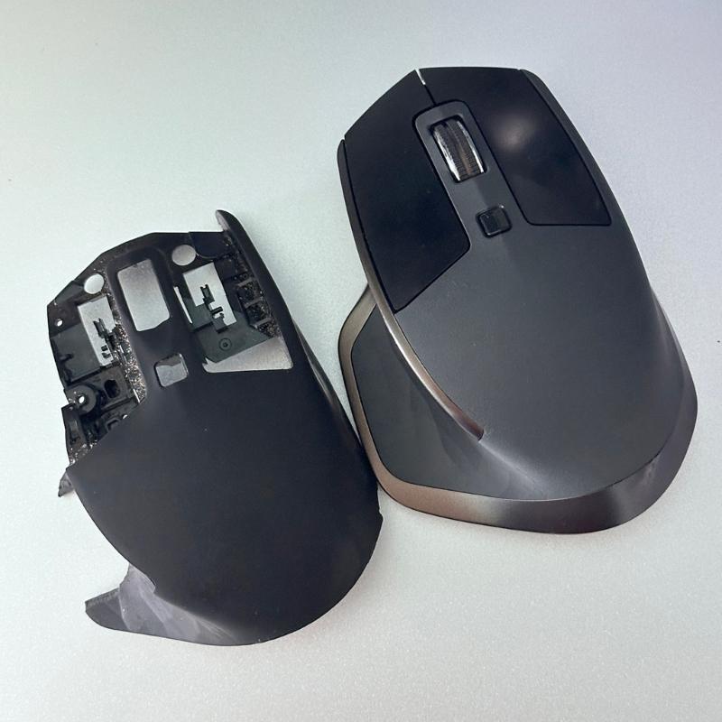 Plastic Mouse Top Shell For 2S Specific Ergonomic Mouse Series With Tool less Assembly