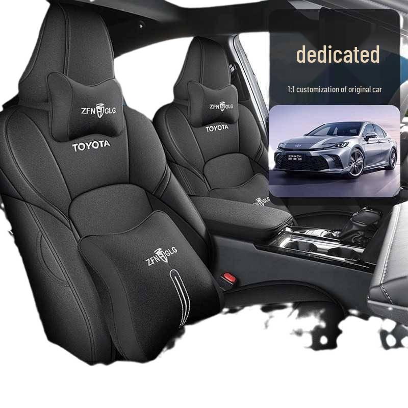 9th Gen All-Season Fabric Car Seat Covers for 2024 Toyota Camry, Full Coverage