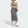 Adidas Originals Rib Tank U-Neck Sports Casual Wash Slim Daily Cami Dress Women dresses KE3163