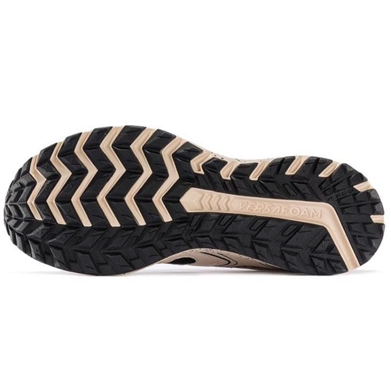 Saucony Cohesion 12 men low-top trail running shoes khaki black lightweight S20475-50