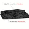 Skull Figure 3D Printed Quilt Cover Set No Filling Black Gothic Vintage Bedding Cover Pillowcase Home Textiles Duvet Cover Sets