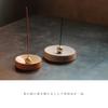 Incense holder, concrete, adjustable angle, HUNT9 Domenico (Argento) #58329