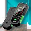 Digital Concrete Brick Detector Backlit LCD Screen 2 Pins Moisture Gauge Portable Hygrometer for Walls Firewood Drywall Concrete