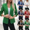 2025 Summer Sleeveless Suit Jacket: Women's Solid Color, Loose Fit, with Suit Collar
