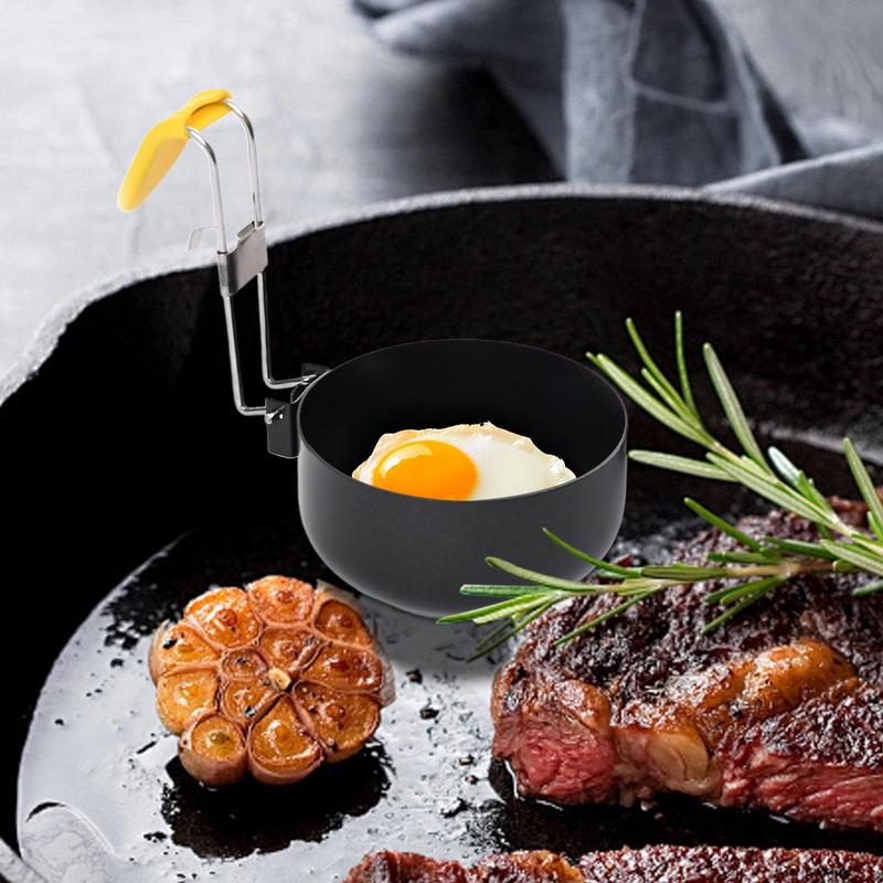 

Egg Poacher Pan Foldable Egg Cooker Cup Nonstick Stainless Steel Folding Heat Resistant Kitchen Accessories For Breakfast Omelet CHINA