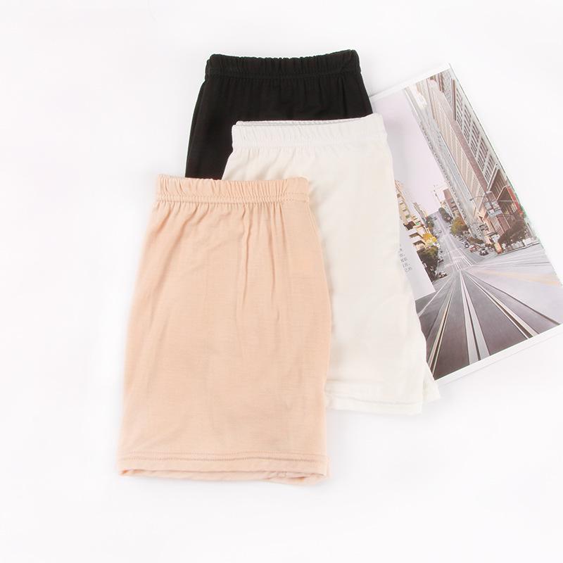 Frühling Sommer Übergröße Damen Spitze Modal Sicherheitshose & Unterwäsche