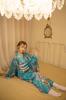 Joel Kimono Robe Dress Floral Pattern Courtesan Costume Satin Yukata Long Length Bathrobe Pajamas Night Dress Summer Festival Dancewear with Belt