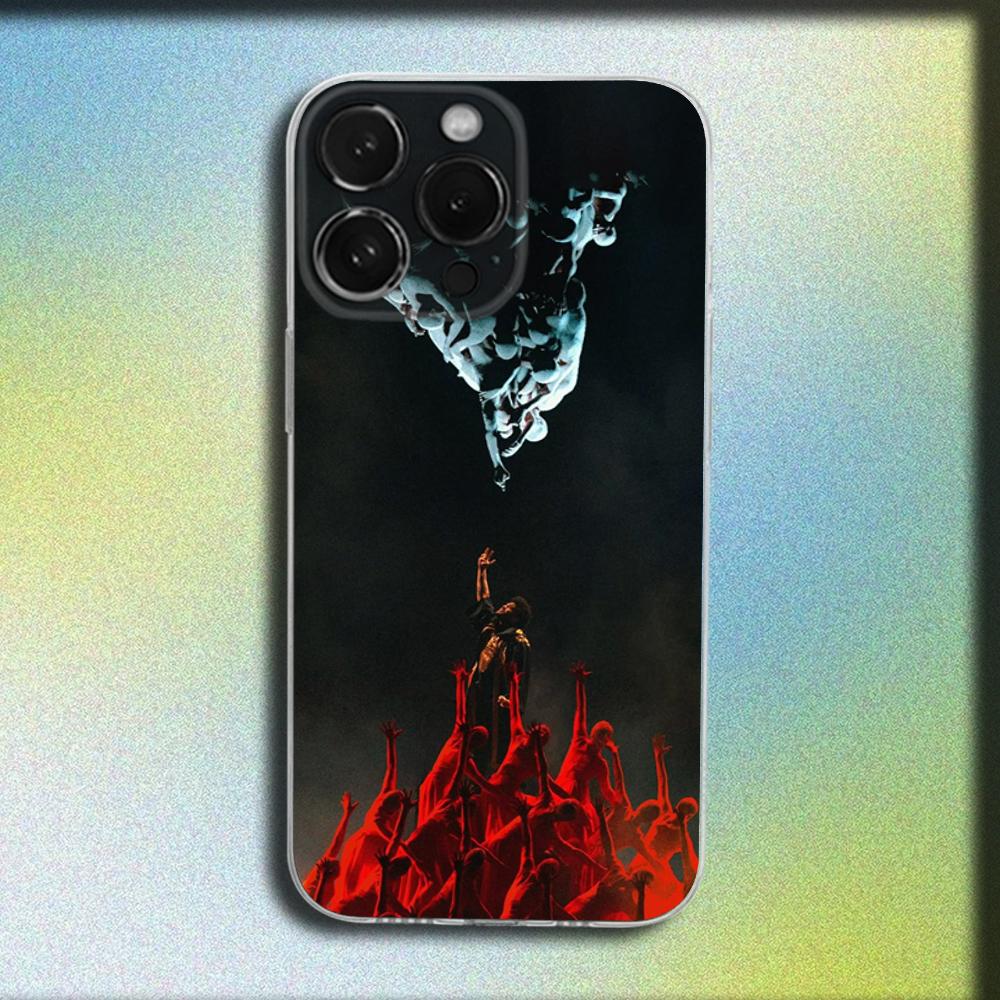 Etui Na Telefon Singer The W-Weeknd XO Do iPhone 16,15,14,13,12,11 Plus,Pro,Max,XR,XS,Plus,SE,Mini Przezroczyste Miękkie Pokrowiec