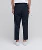 Musinsa Standard Carrot Hidden Banding Crop Slacks [Navy]