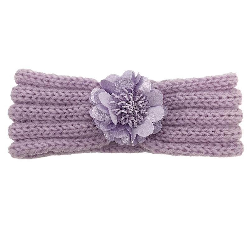 New Baby Hair Accessories Autumn and Winter Warm Headscarf Children's Knitted Headband Hand-woven