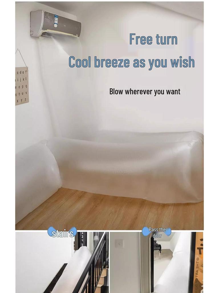 Air Conditioner Vent Guide Bag for Wall-Mounted Units