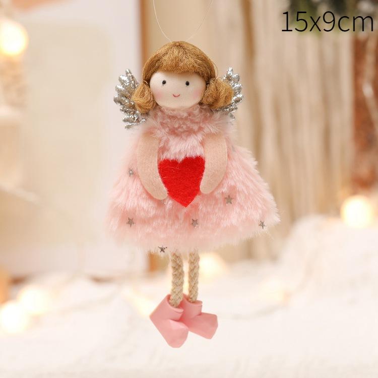 Christmas Angel Doll New Year 2025 Gifts Christmas Decorations for Home Navidad 2025 Natal Xmas Tree Pendant Ornaments Noel Deco