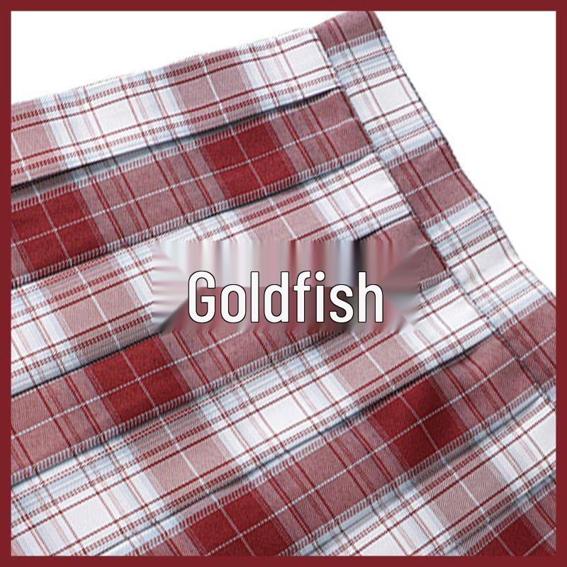 Authentic Japanese JK Plaid Mid-Length Student Uniform Set with Pleated Sailor Skirt