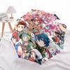 1 Stück Anime-Charaktere-Regenschirm für den Außenbereich – Automatisches Öffnen/Schließen – Tragbares 3-fach faltbares Design – 8-Streben-Eisenrahmen – Geschenkidee für Fans und Reisende