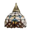 Tiffany-Stil Wandleuchte Buntglaslicht Art Deco Leuchte Wandmontage Lampe Schön dekoriert für Küche, Flur