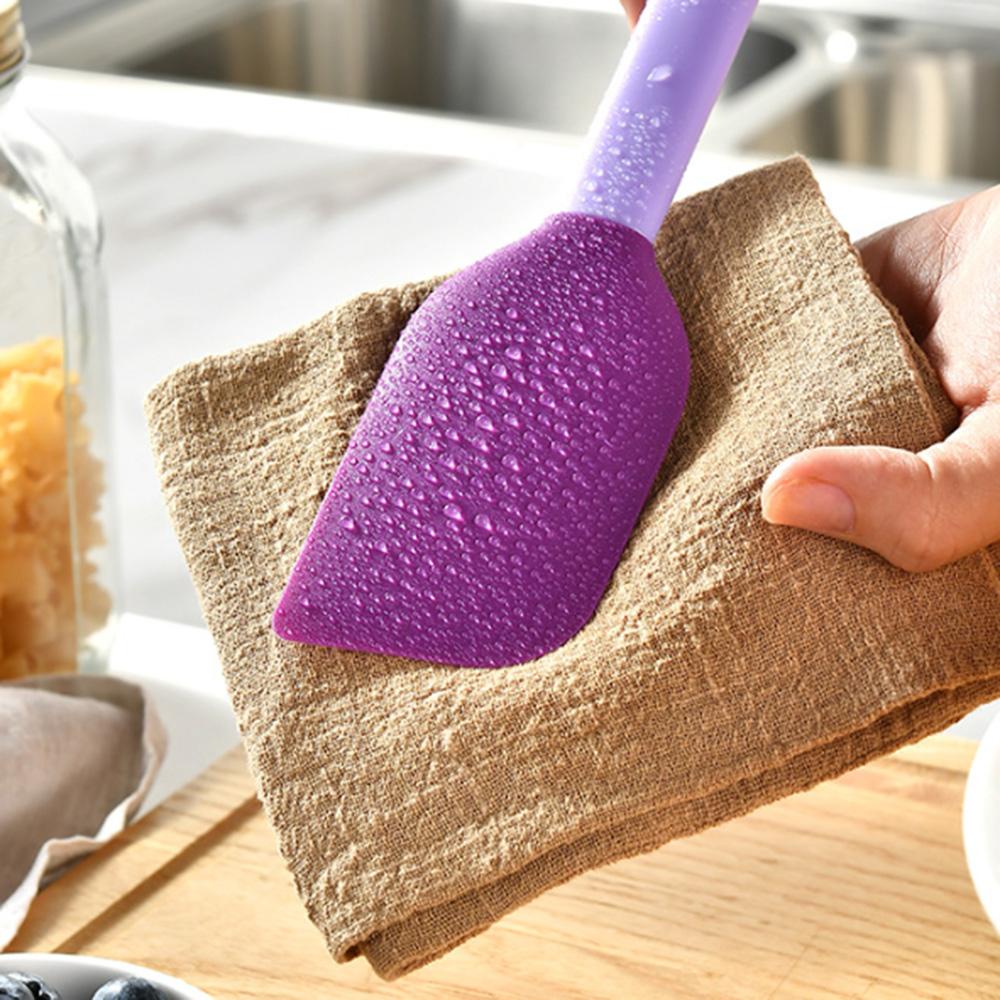 Spatola in Silicone Colorata, Spatola in Gomma da 10,8 pollici Resistente al Calore Antiaderente Flessibile Raschietti Strumento per Cottura e Mescolamento, 1 Pezzo