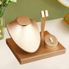 Jewelry Display Mannequin Stand Ear Holder Storage Necklace Organizer Showcase for Showroom