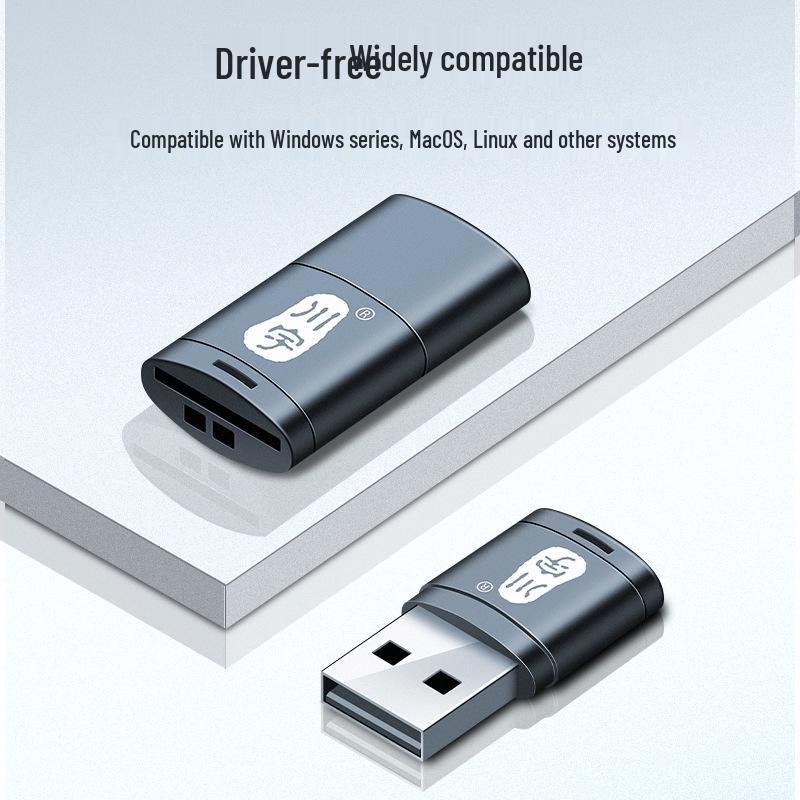 Chuan Yu C286 USB 2.0 Micro SD/TF Card Reader for Mobile Devices (Supports Up To 512GB)