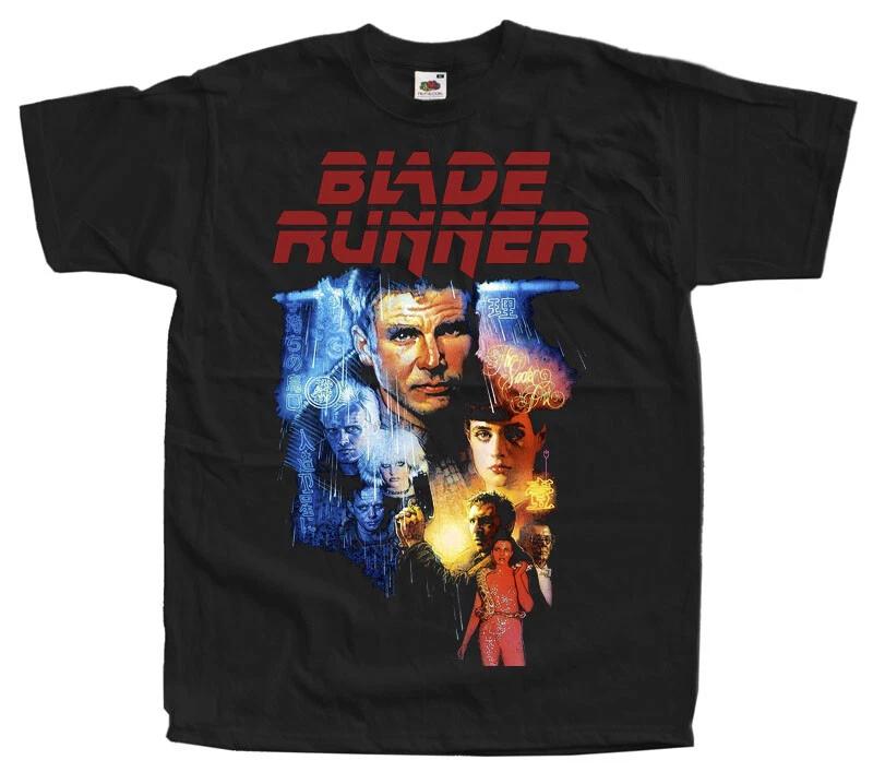 

BLADE RUNNER T-shirt Tee V2 Movie Poster BLACK Shirt sizes S to 5XL 4XL