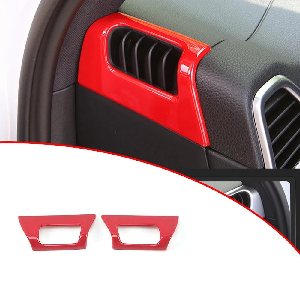 For Porsche Cayenne 2018 - 2022 2023 Interior Styling Center Air Conditioning Car Side AC Outlet Vent Frame Cover Trim
