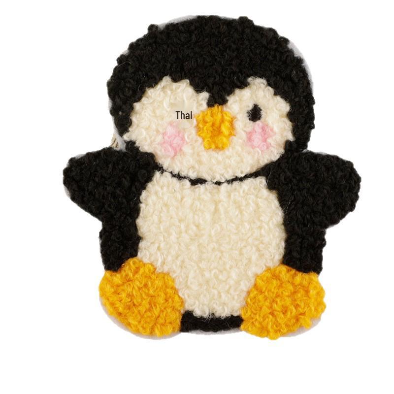 Self-Adhesive Chenille Animal Embroidery Patch for Clothing Accessories