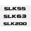 Automotive 3D Digital Alphabet Trunk Badge Decal for Mercedes Benz SLK55 SLK63 SLK200 SLK230 SLK250 SLK280 SLK300 SLK320 SLK350