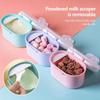With Scoop Baby Milk Powder Dispenser Large-Capacity Baby Food Storage Box  Outdoor