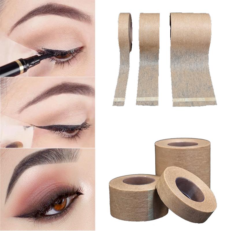 1 Roll Eyeshadow Protector Tapes Sticker Eye Makeup Tool Eyeliner Eyelid Tape Eyelash Extension Patch Beauty Application Tool
