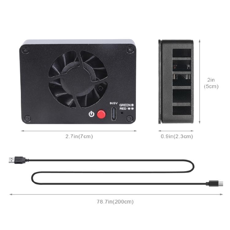 Quiet Camera Cooling Fan For A7M4,A7cIl,ZV11,ZVE10,ZVE1,A6700,R6,Camera Heatsink Perfect For Prolonged Video Coolers