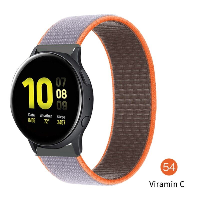 22MM náhradní řemínek příslušenství pro řemínek chytrých hodinek SUUNTO 5 PEAK / SUUNTO 9 PEAK Sportovní nylonový náramek na hodinky