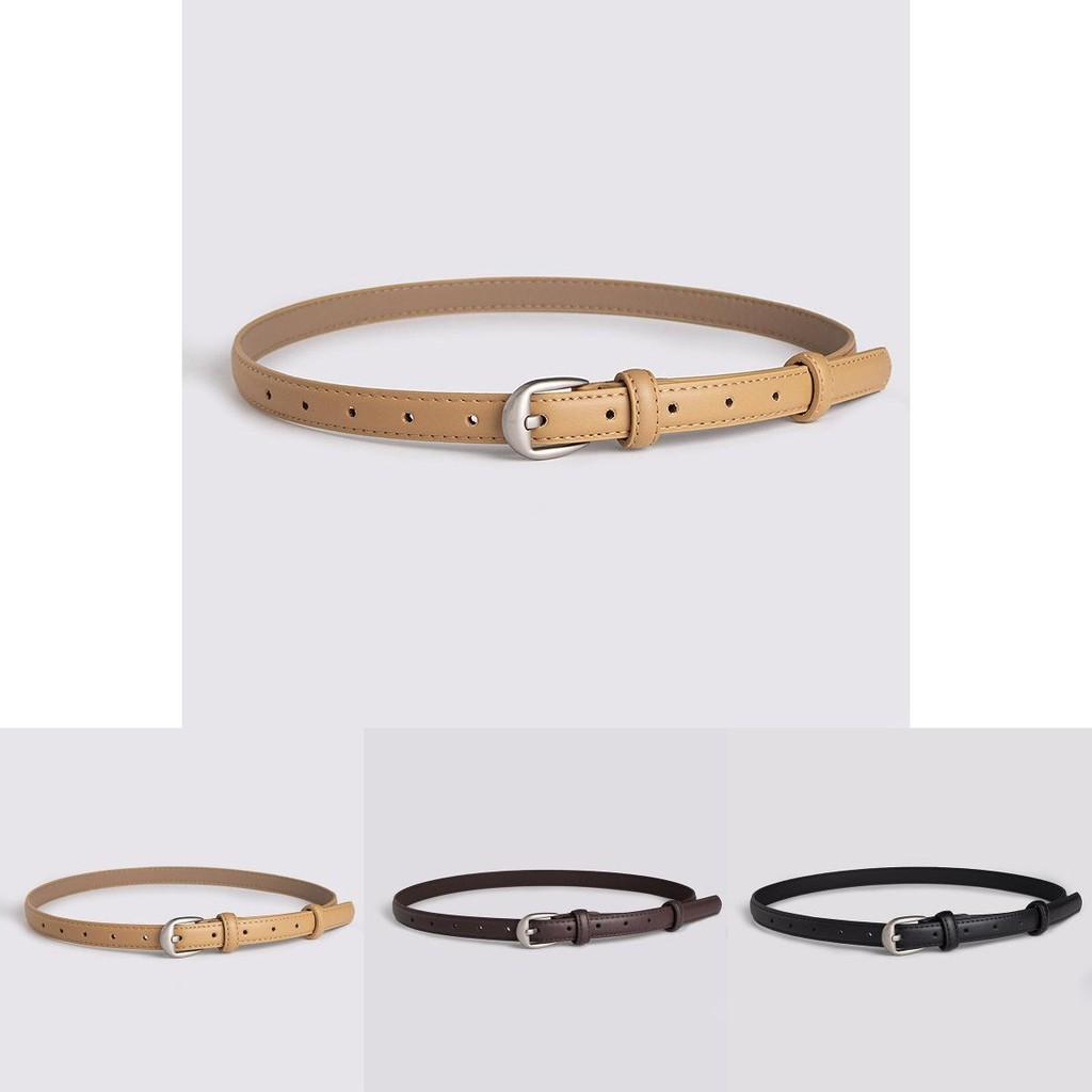 Women Fashion Pu Belt For Business Daily Use With Alloy Snap Closure For Office Attire