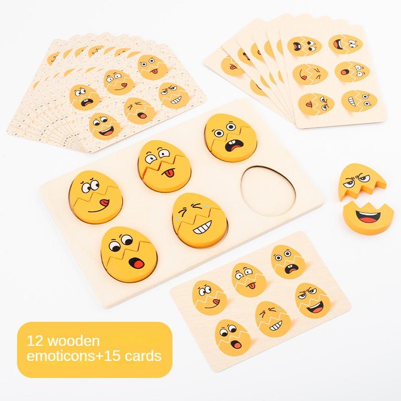 High-Quality Baby High-Quality Montessori High-Quality Games High-Quality Toy High-Quality Wooden High-Quality Face High-Quality Expressions